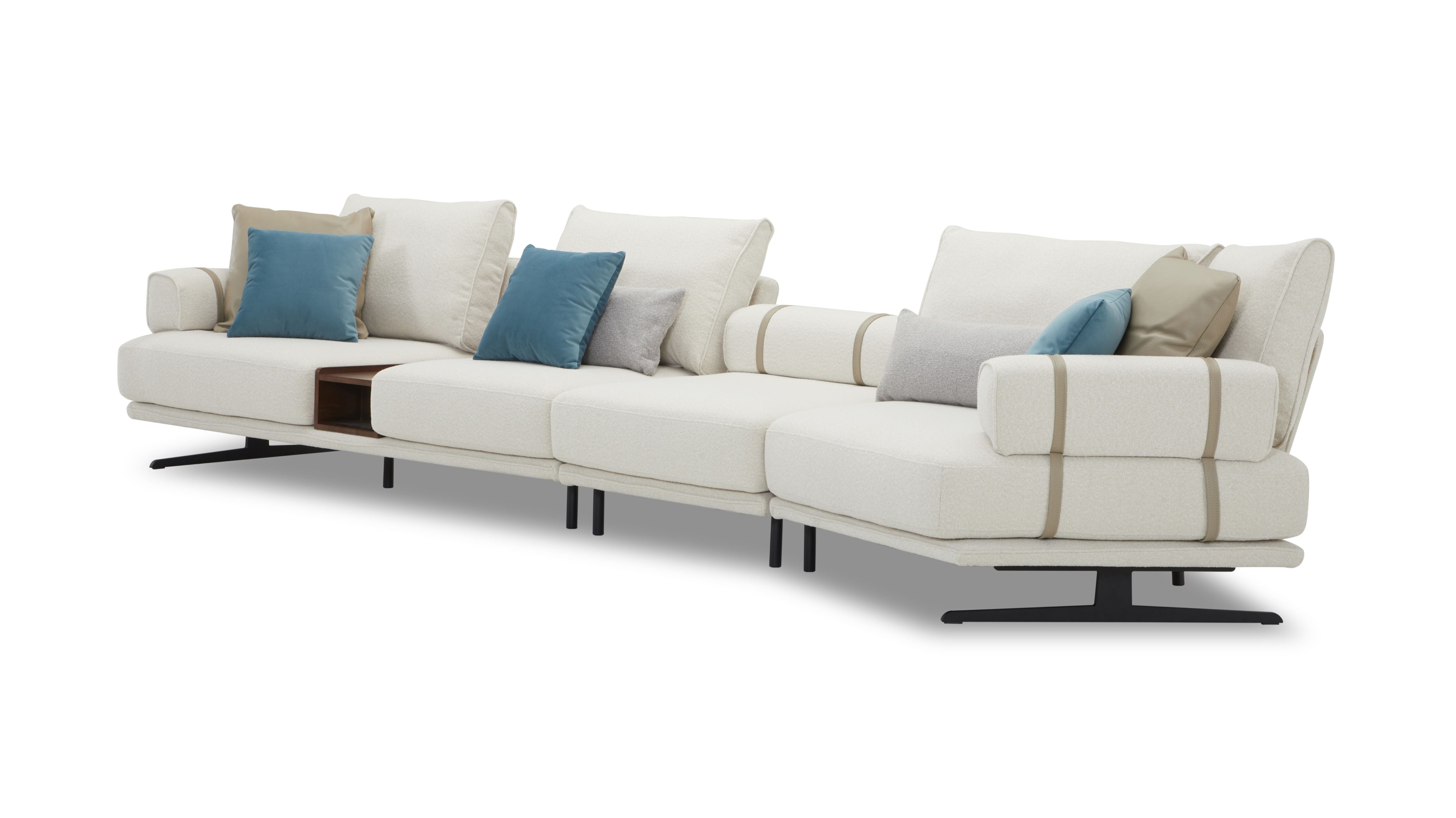 Corner Sofa Set - Cream