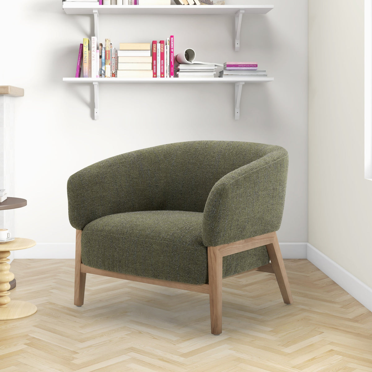 Armchair - Natural Wood