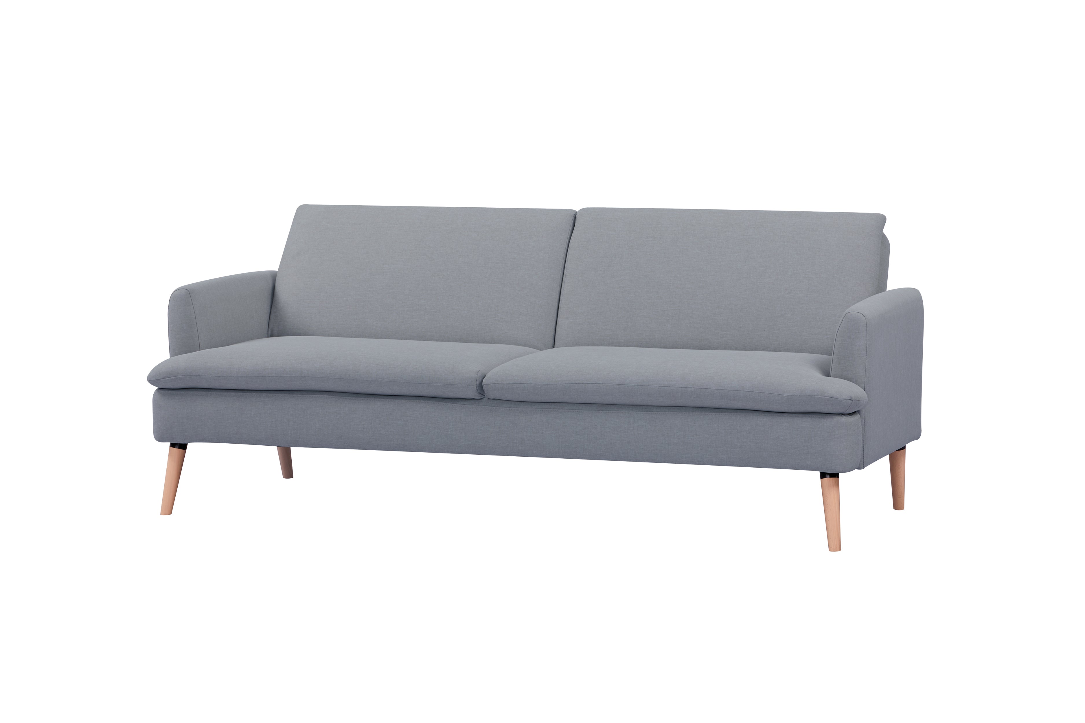 Sofa Bed with Armrests - Grey