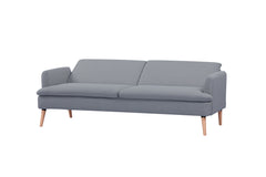 Sofa Bed with Armrests - Grey
