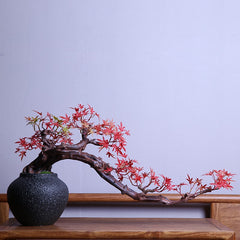 Bonsai Artificial Plant - Red