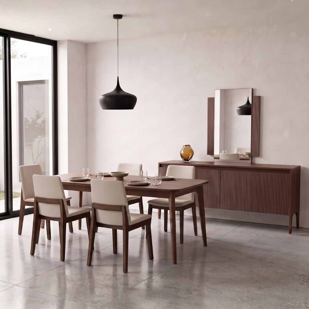 Buffet Console with Table & Mirror - GAL