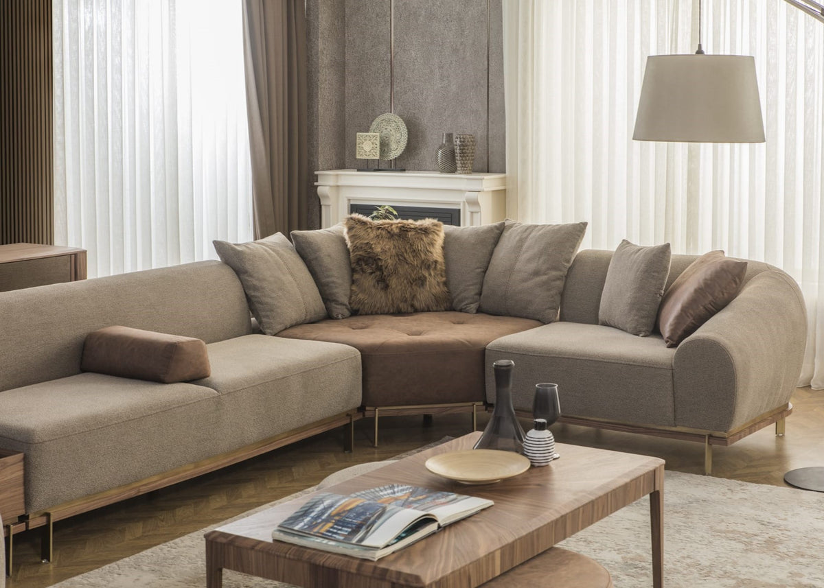 Corner Sofa Set - MILANO 