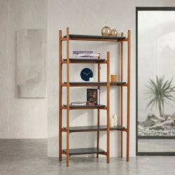 Bookshelf - Brown & Grey