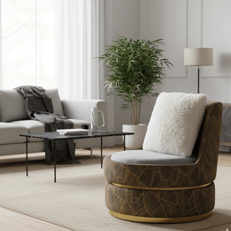 كرسي دوّار - متعدد الألوان - Divano