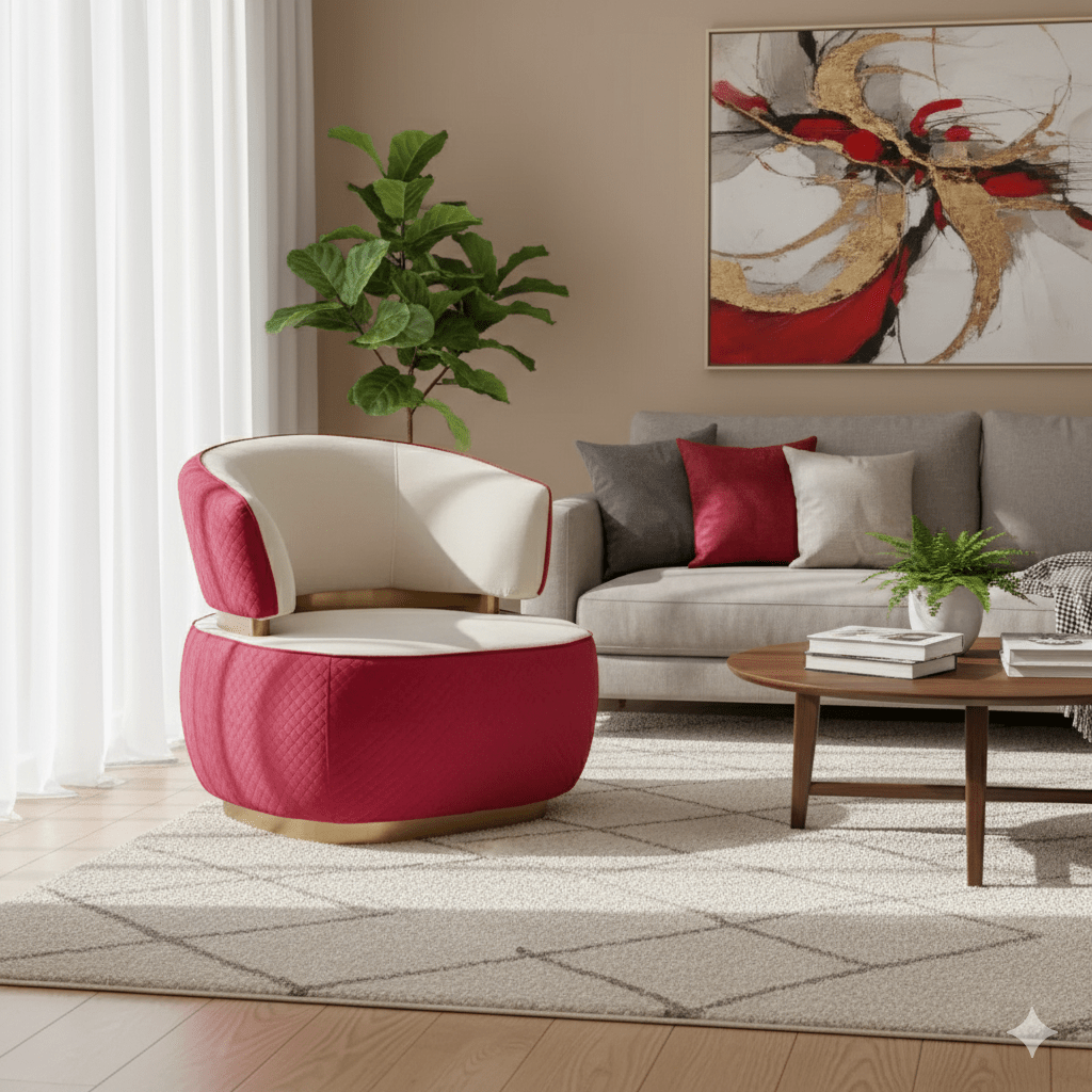 كرسي دوّار - متعدد الألوان - Divano