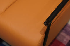 كرسي - جلد طبيعي - Divano Elite