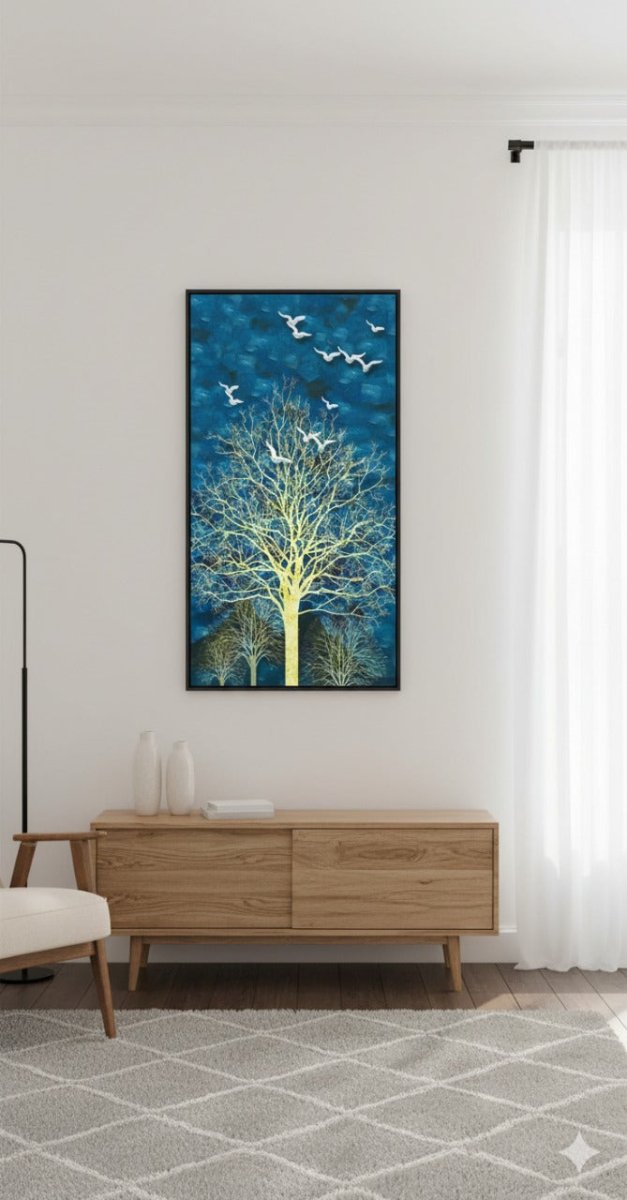 لوحة ديكورية - هجرة سماوية - Divano