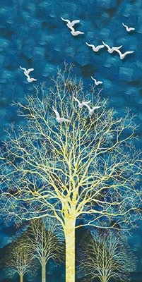 لوحة ديكورية - هجرة سماوية - Divano