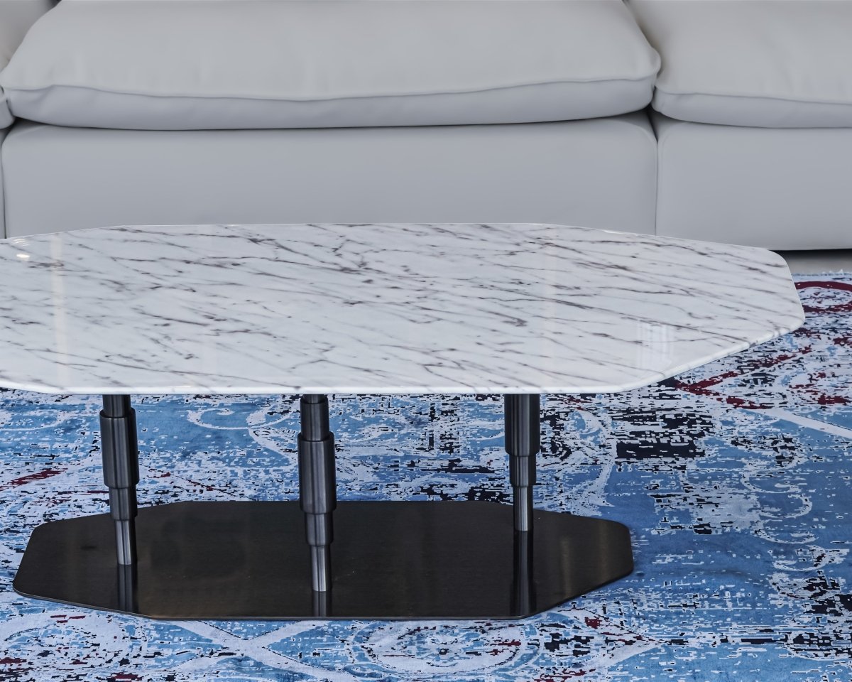 طاولة قهوة - سطح هندسي - Divano Elite