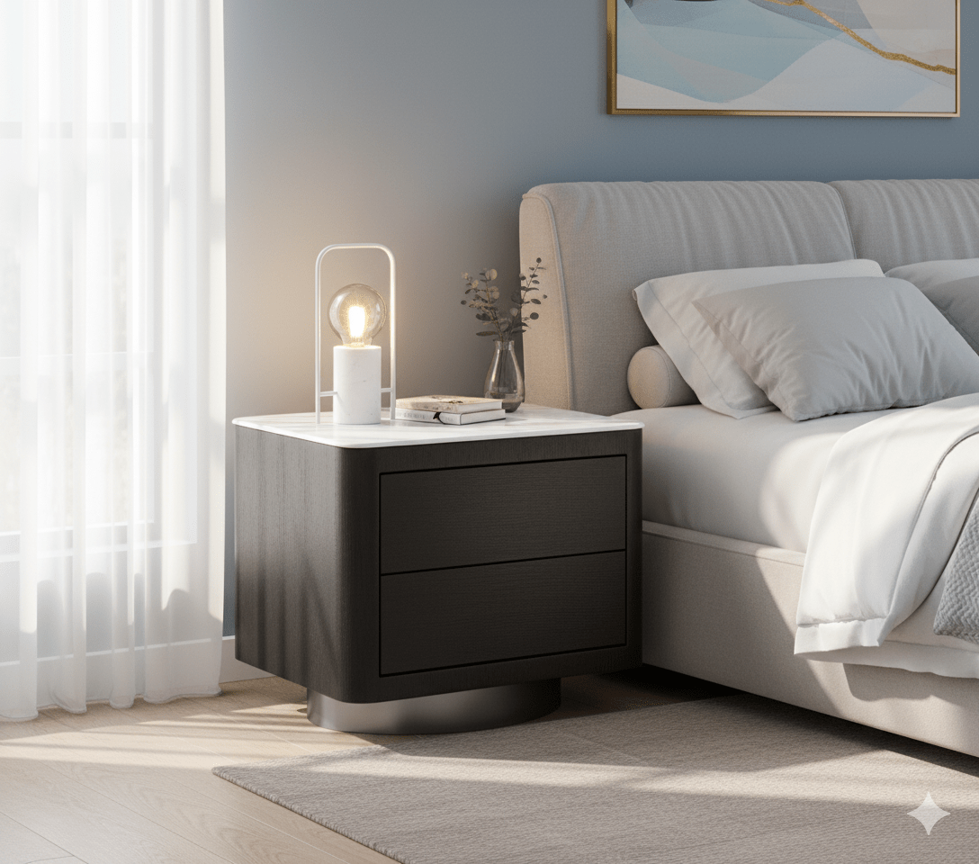 طاولة سرير جانبية - إمبر - Divano